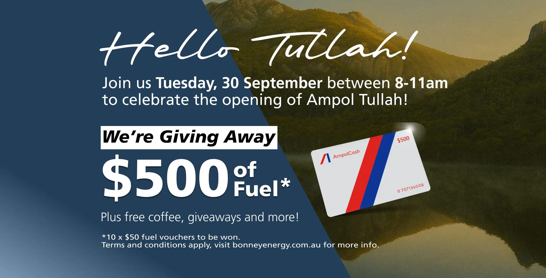 Celebrate the Opening of Tullah on Sep 30