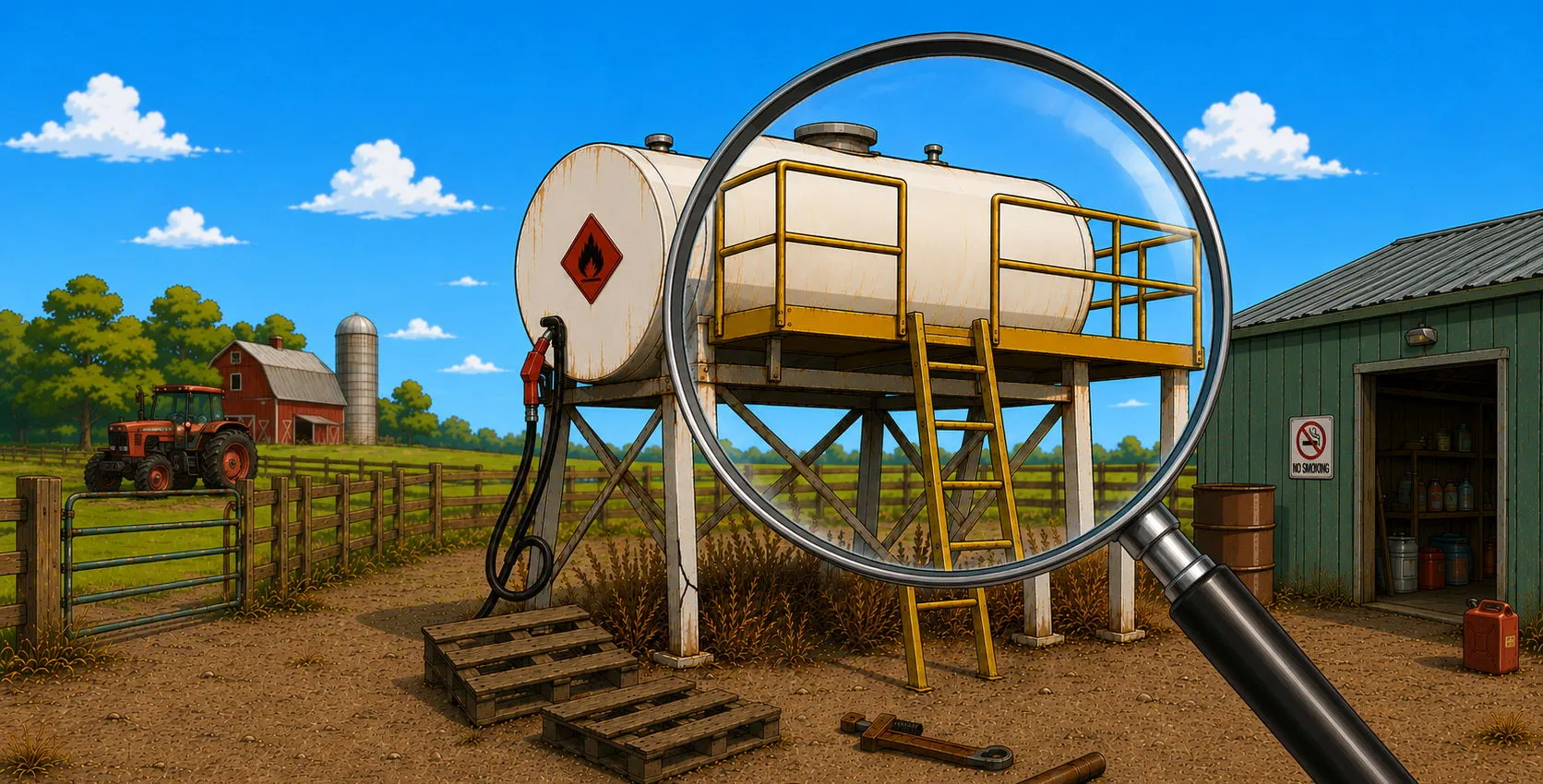 Think This Fuel Tank Setup Looks Safe? Look Again.