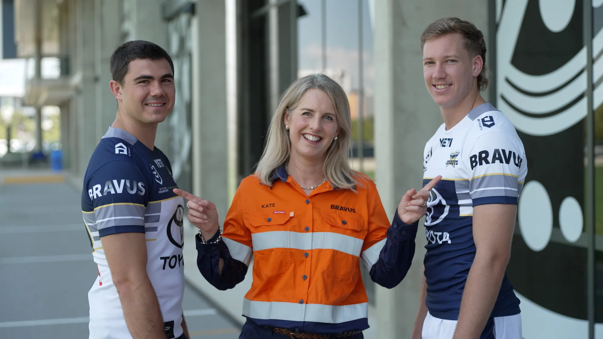 Bravus backs the Cowboys from pit to port