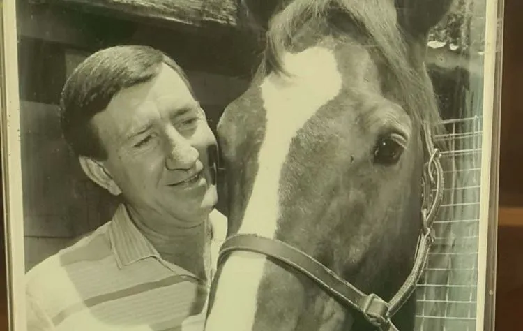 Life was Full Speed Ahead for George and Buckskin