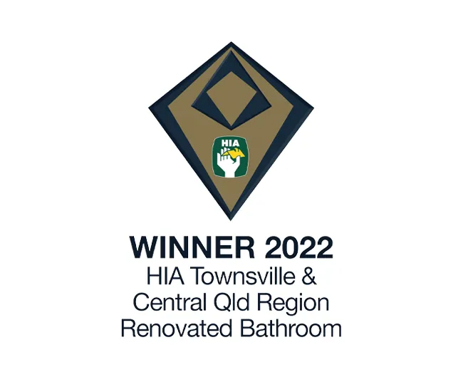 Winner 2022 HIA Townsville & Central Qld Region Renovated Bathroom