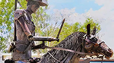 Spirit of the Light Horse Sculpture
