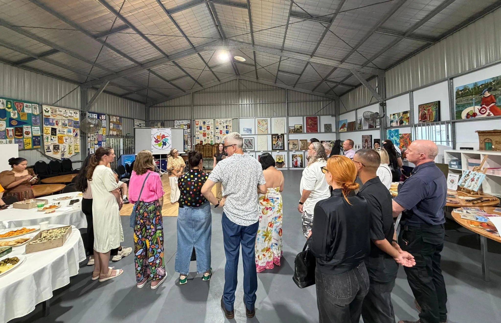 Opening of the GCMAGIC Gallery at the GCMAGIC Creative Space