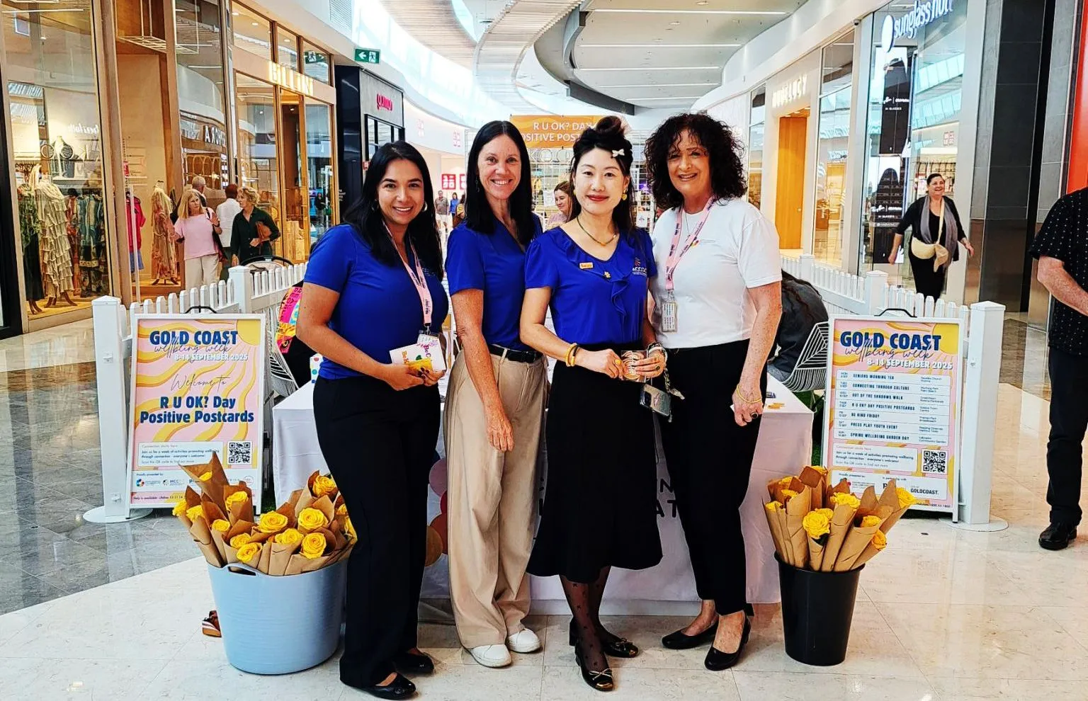 Positive Postcards Drop In Space for U R OK Day