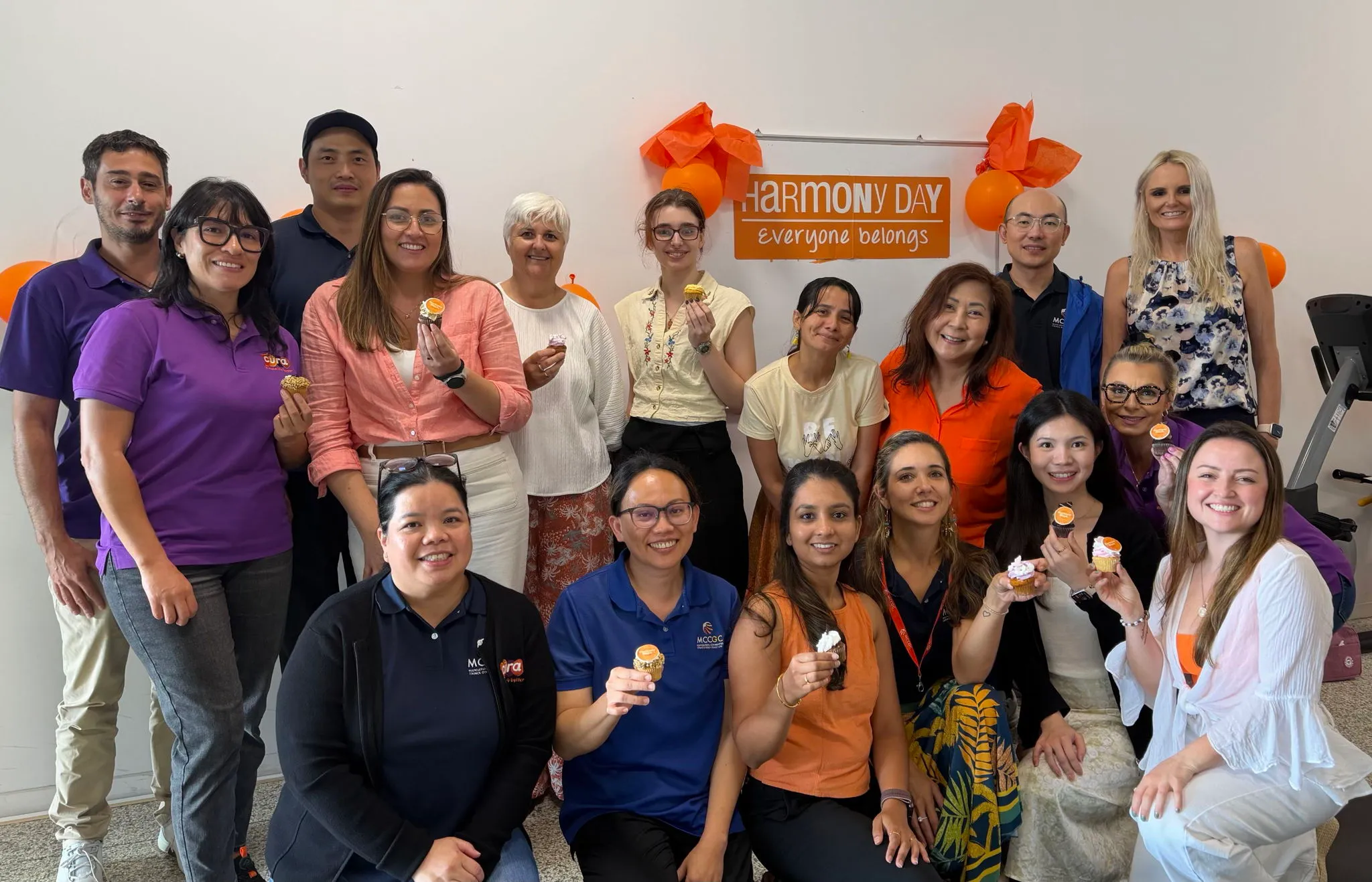Our Teams Celebrating Harmony Day Together