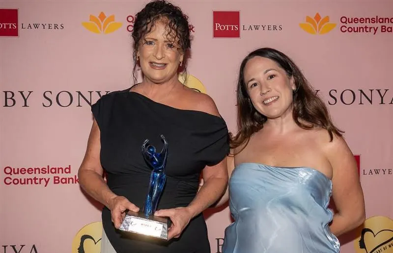 Health & Community Services Award for Amanda McClelland, our Team Leader of the Care Finder Program