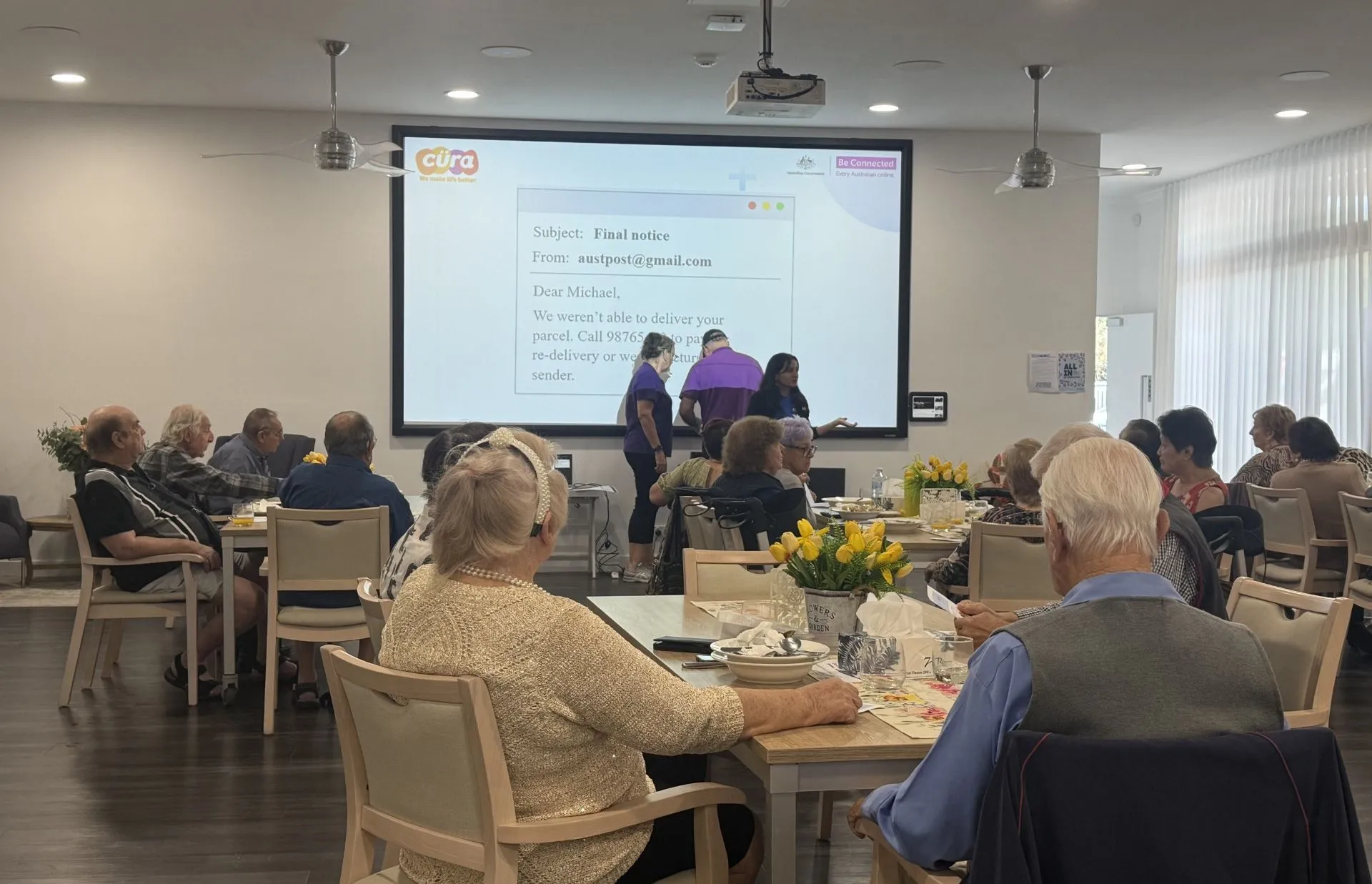 Our Digital Sisters Program at Cura Aged Care