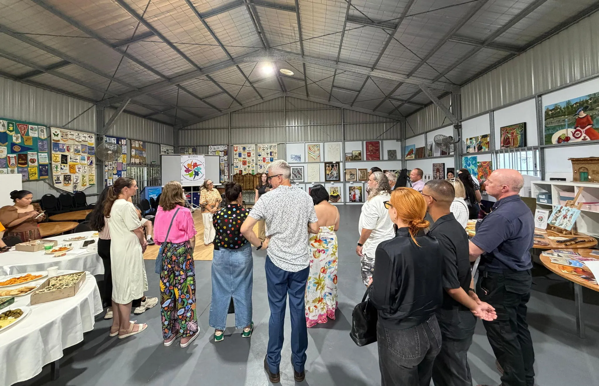 Opening of the GCMAGIC Gallery at the GCMAGIC Creative Space