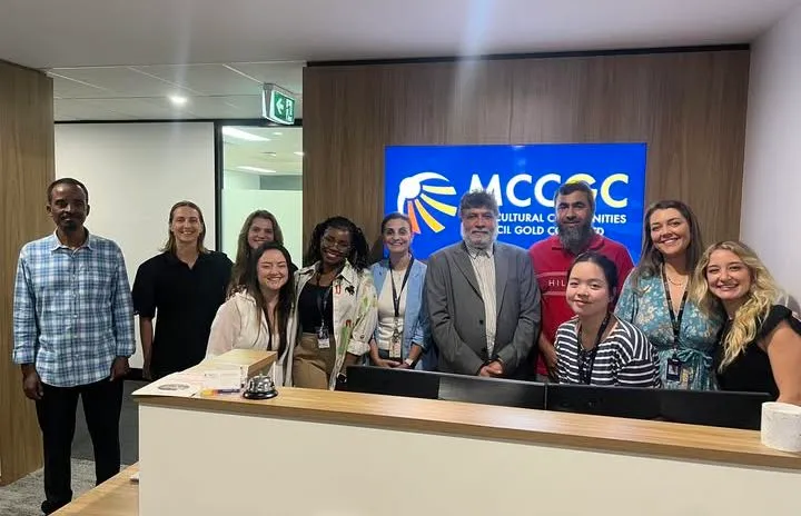 Gold Coast Afghan Community Inc. Visited our Southport Office