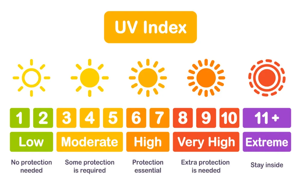 UV Index Chart