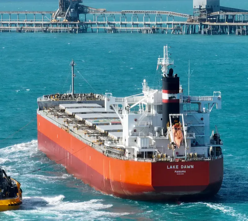 The Terminal plays an important role in supporting the Queensland and Australian economies through the service it provides to Australia&rsquo;s significant resources sector and through support to the community where the terminal operates. Image
