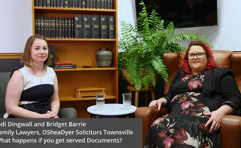 What Happens If You Get Served Documents? - Jodi Dingwall and Bridget Barrie, Family Lawyers OSD