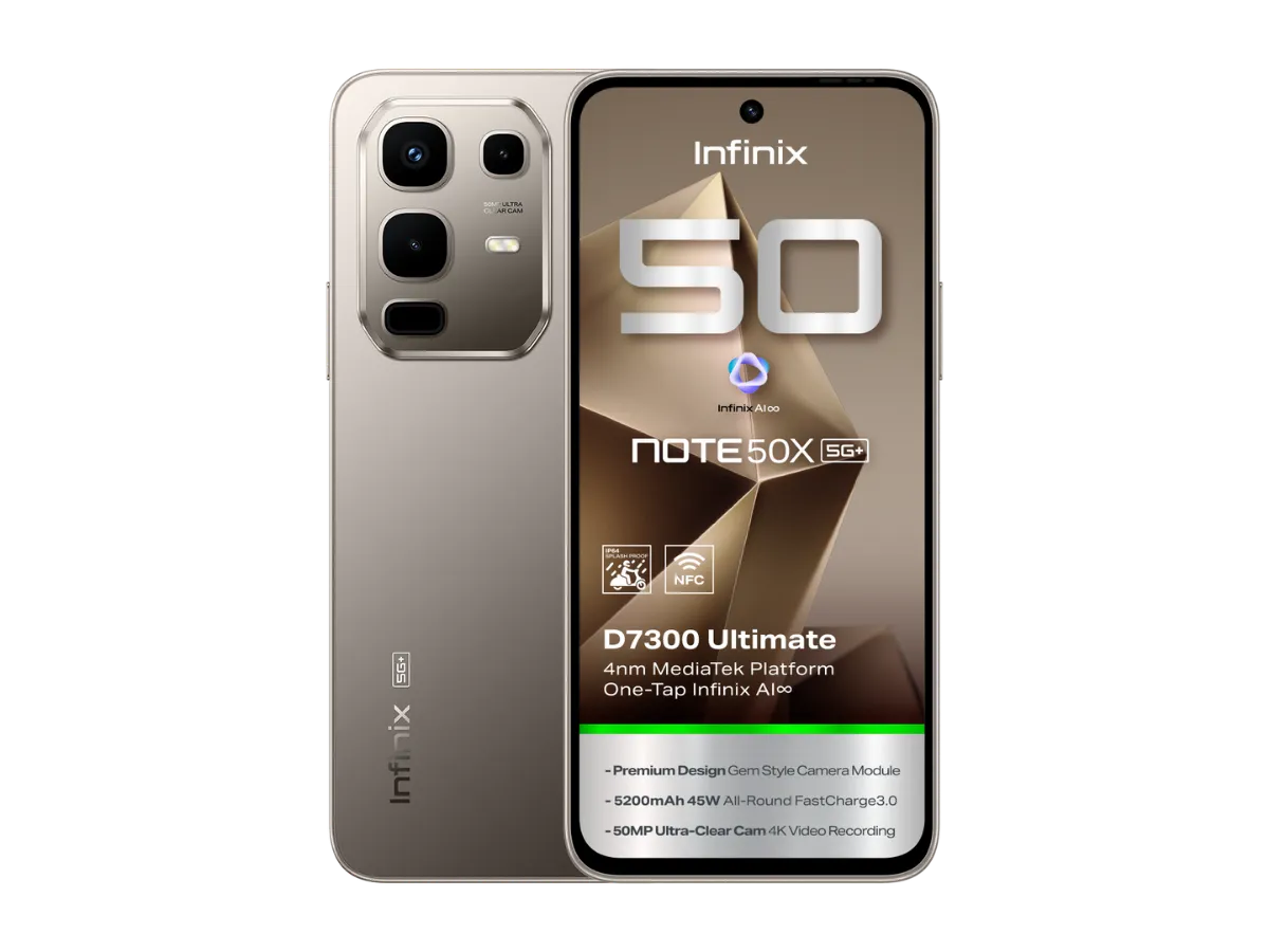 Infinix Note 50x 5G – Redefining Smart Power