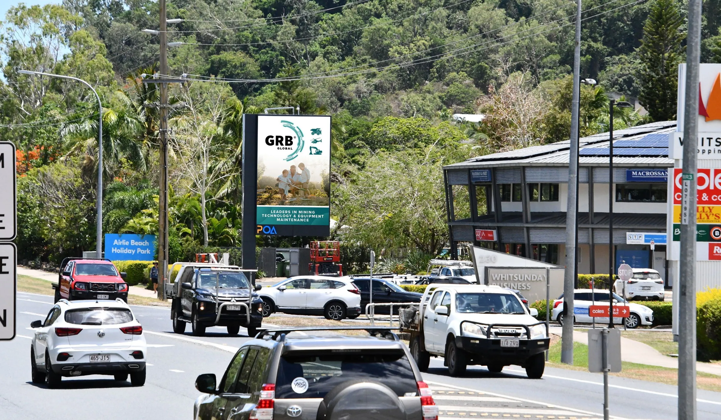 POA Launches Digital Billboard in Airlie Beach