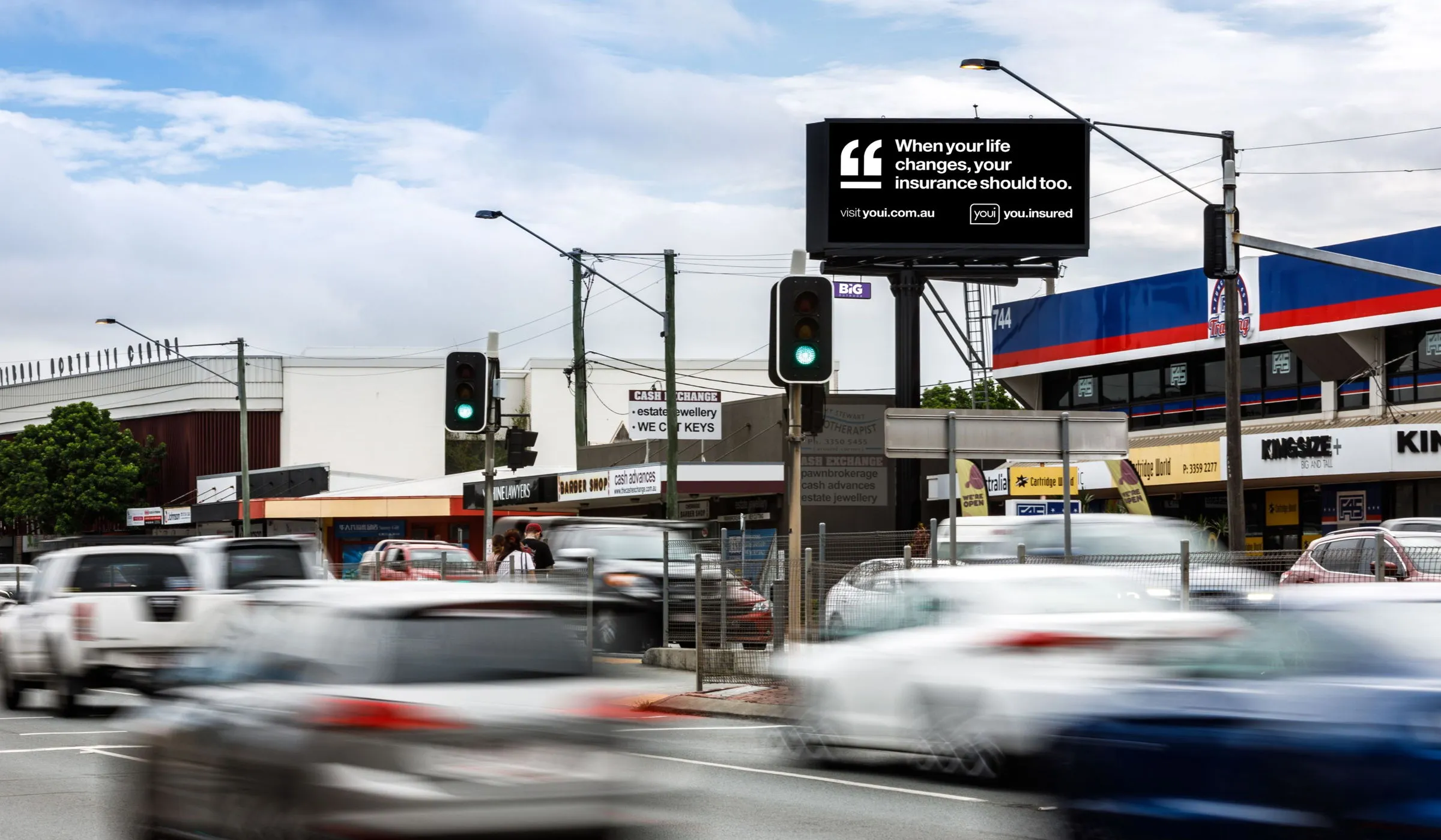 Gympie Road, Chermside, Inbound