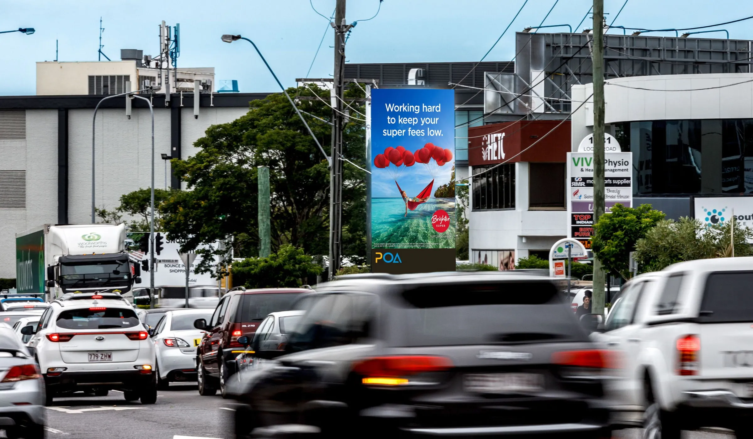 Logan Road, Upper Mt Gravatt, Outbound