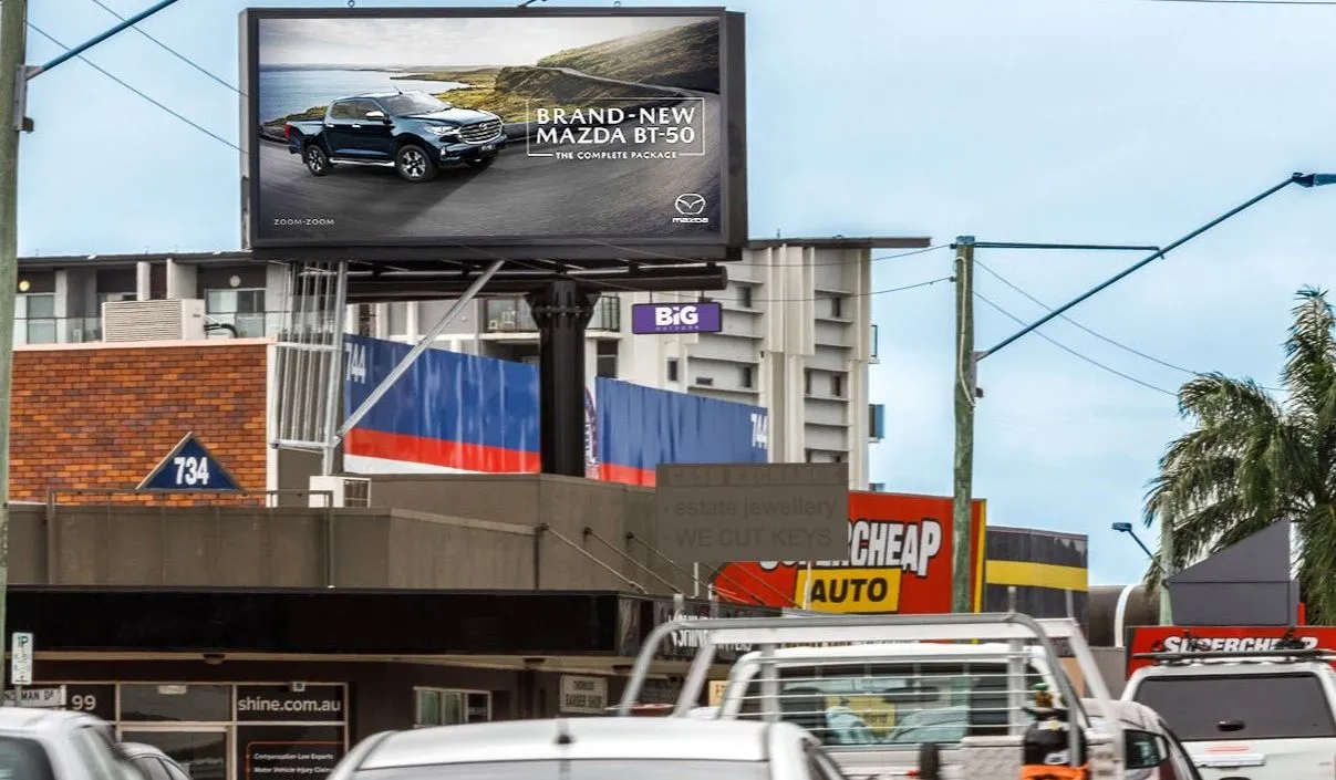 Gympie Road, Chermside, Outbound