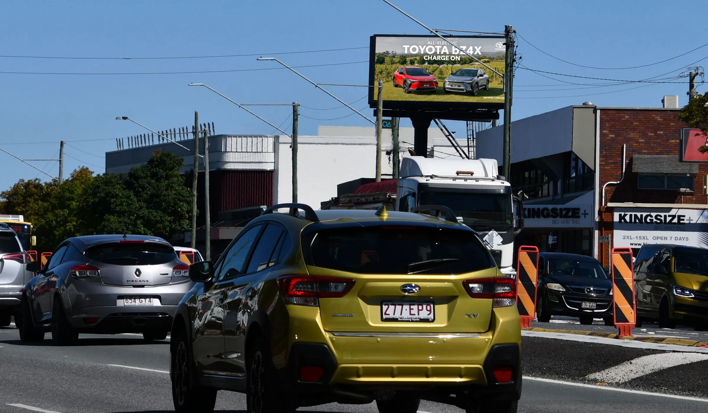 Gympie Road, Chermside, Southbound