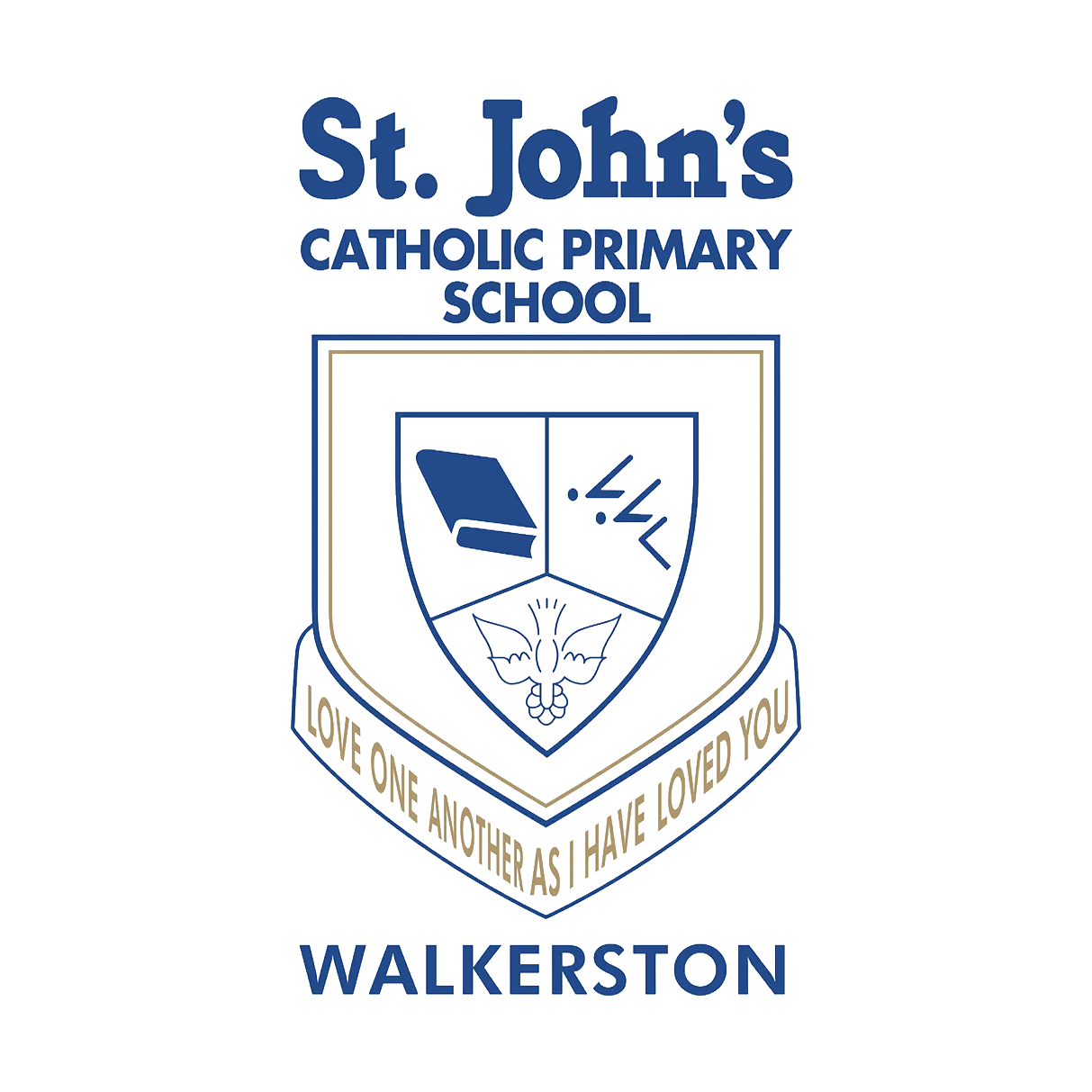 St John's Catholic Primary School Walkerston Logo