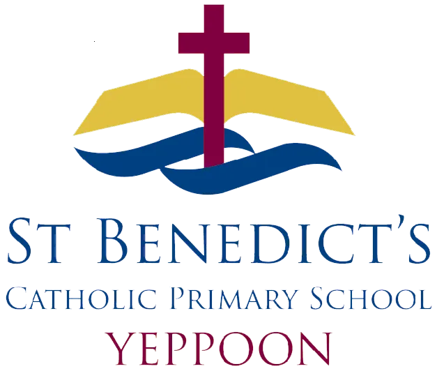 St Benedict's Catholic Primary School Pacific Heights Yeppoon Logo