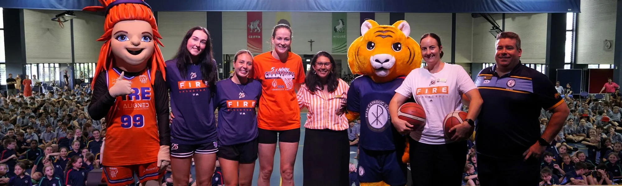 Grand Final Champions Townsville Fire Inspire Next Generation