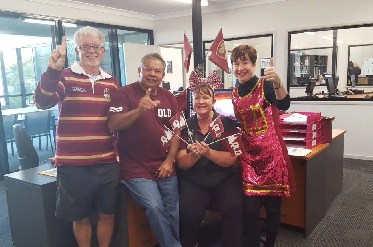 Queensland supporters Image