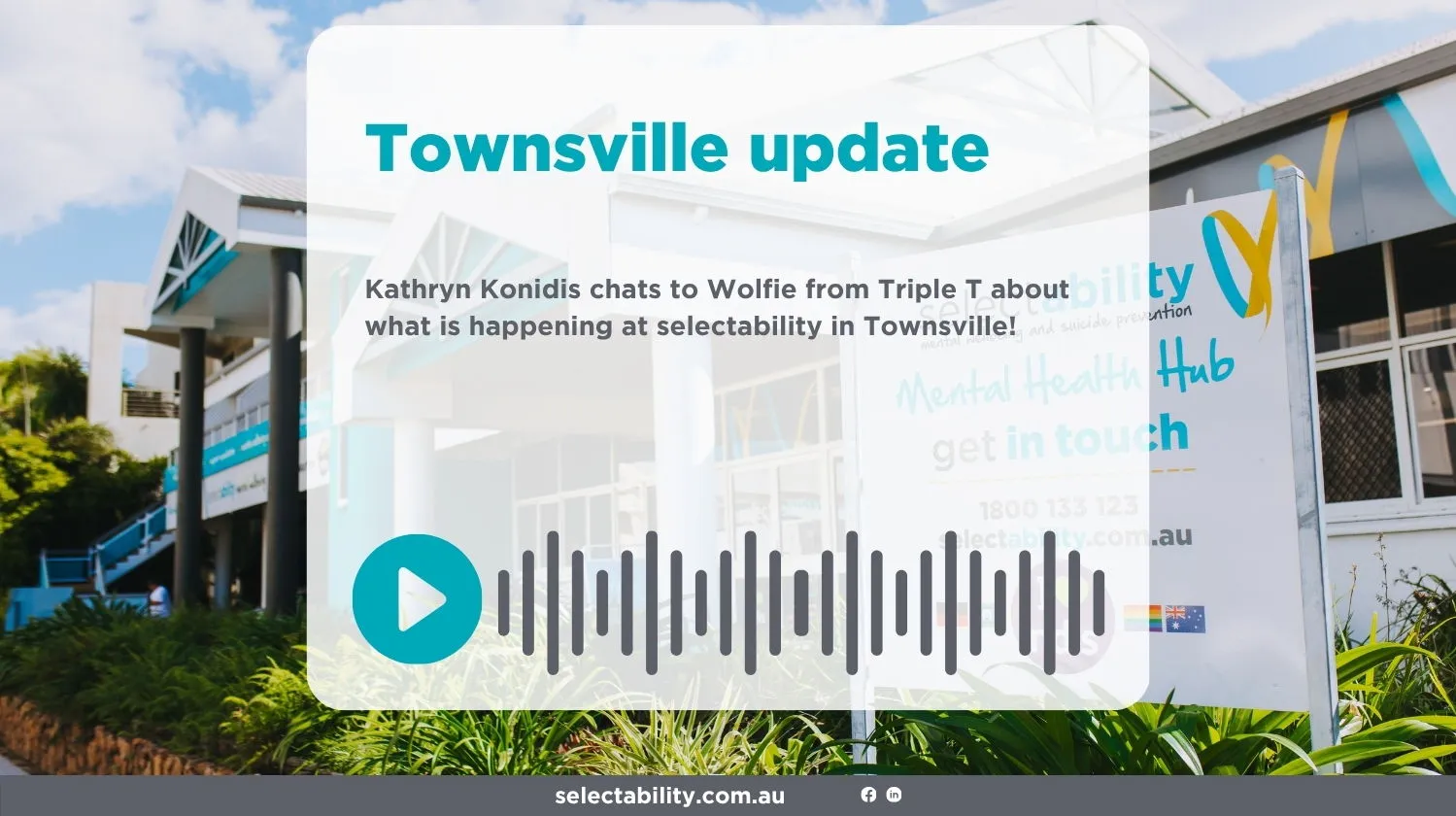 Kathryn Konidis, Townsville's community development manager, chats about group programs