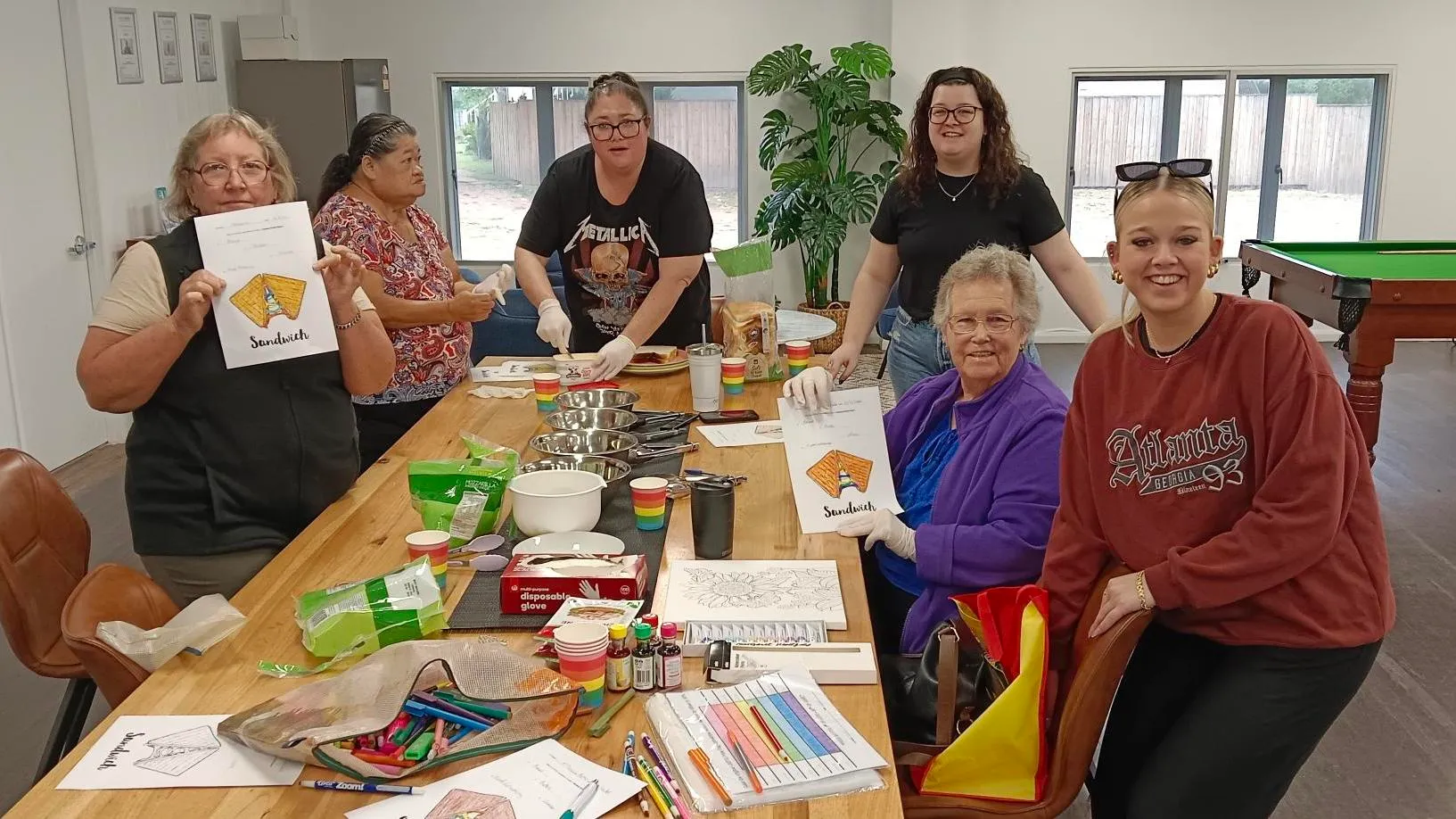 Burdekin clubhouse celebrate pride month with themed activities