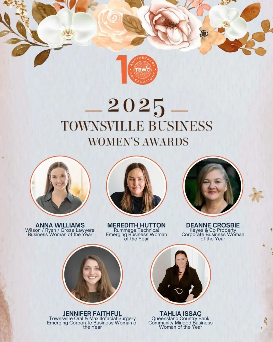 2025 Townsville Business Women’s Awards WINNERS