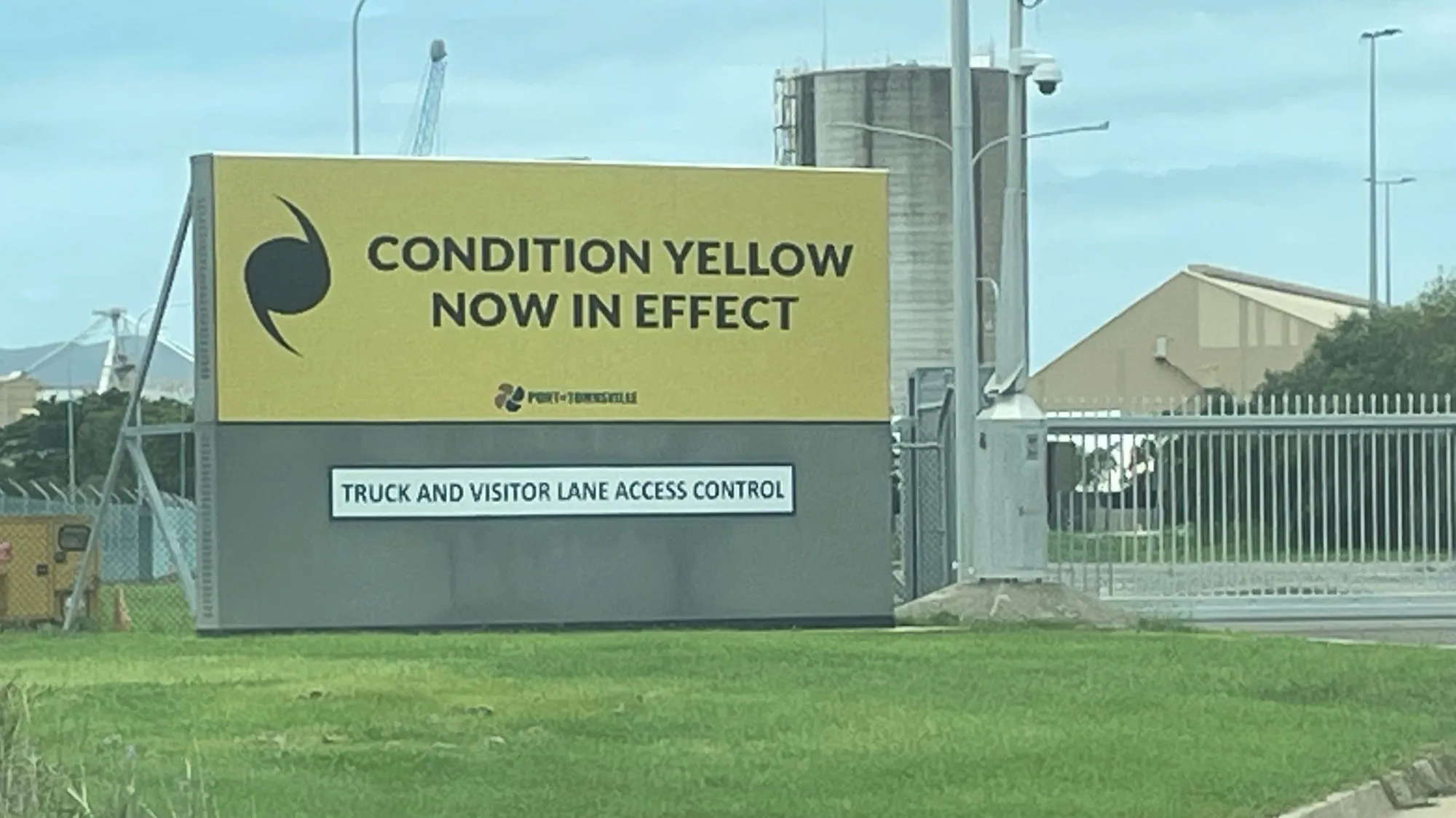 Port of Townsville cyclone preparations underway