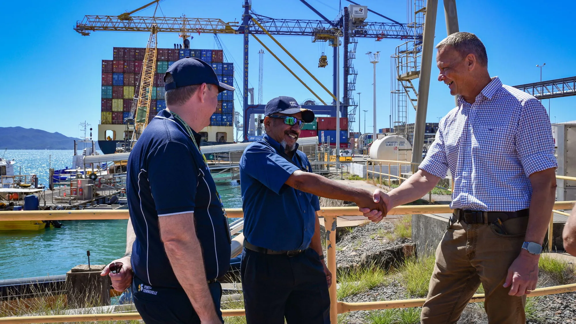 Townsville Port farewells captain of the seas