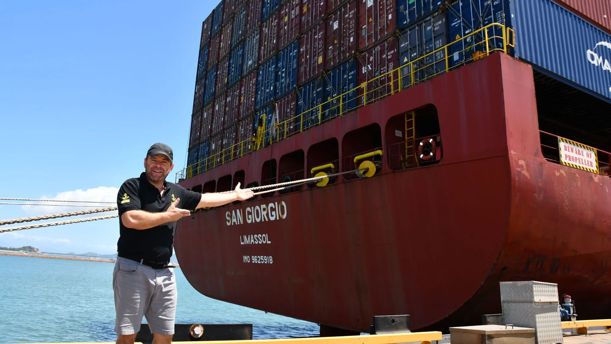 Port of Townsville welcomes new fortnightly shipping service