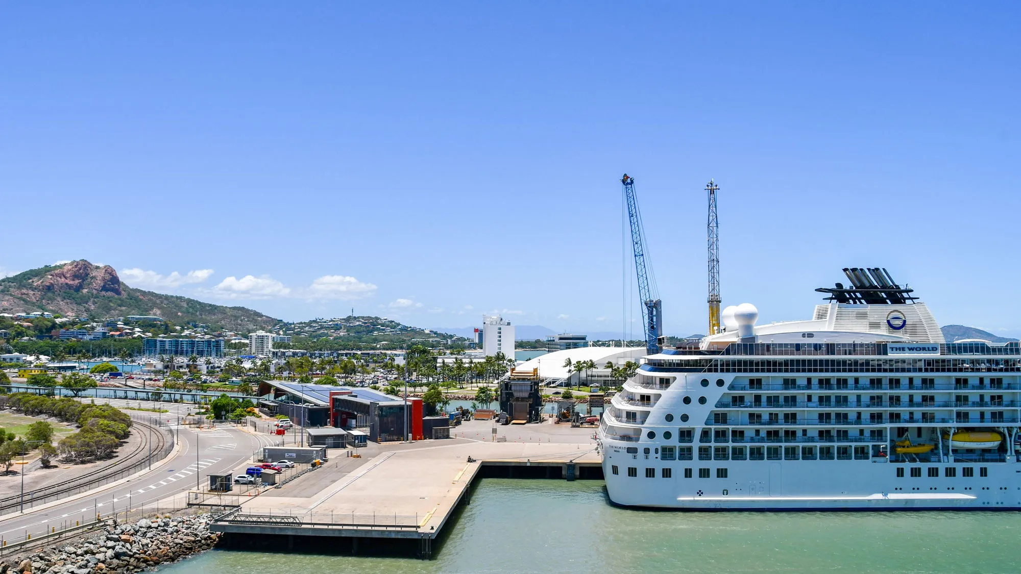 Residential ship visitors explore Townsville day and night