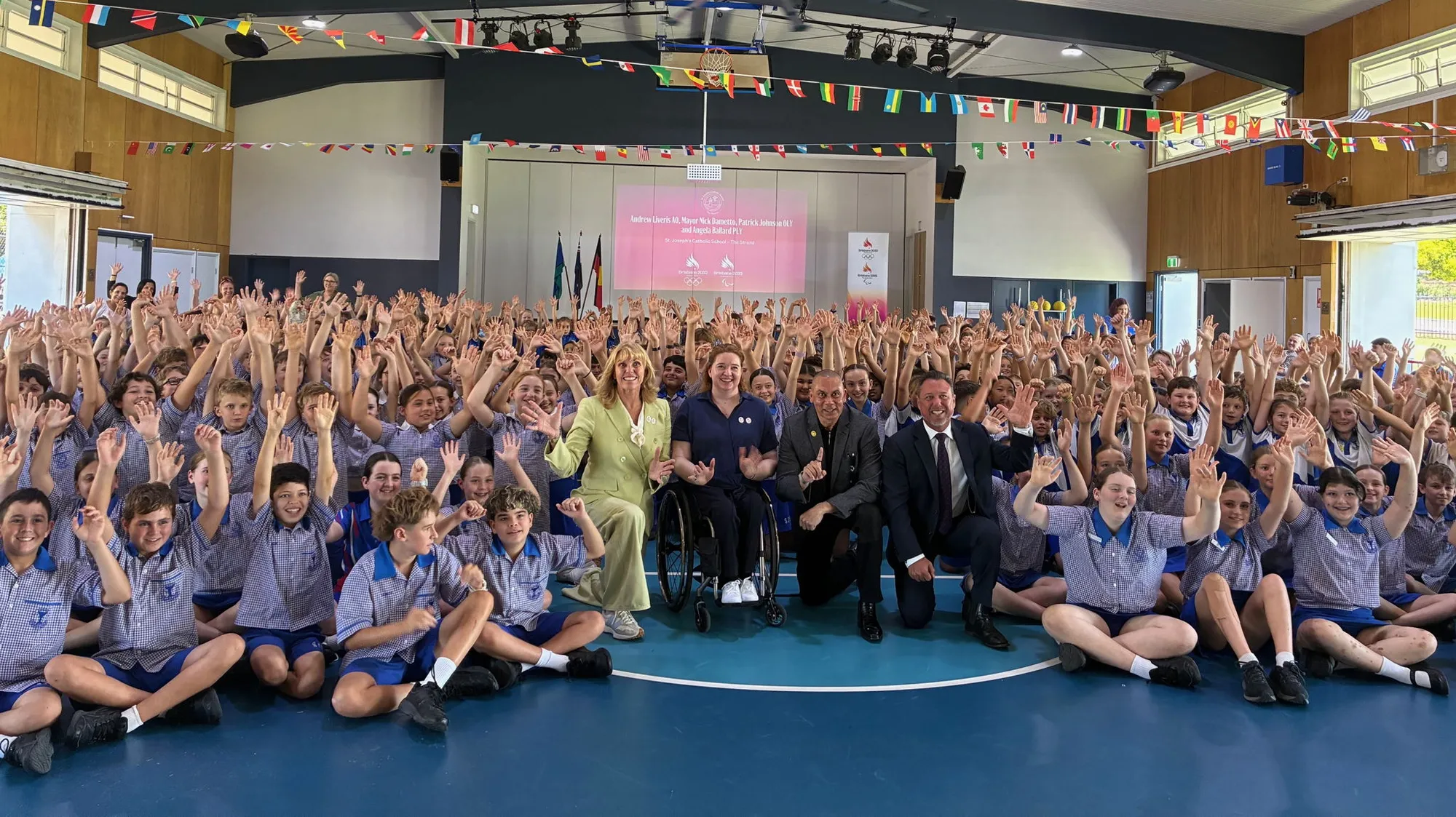 Inspiring Visit Brings the Brisbane 2032 Olympics to Life