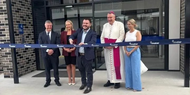 Blessing of services at Mater Hospital, Townsville