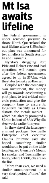 Cairns Post - 07 August
