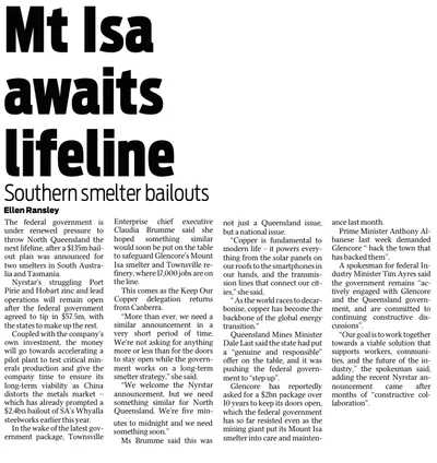 Townsville Bulletin - 08 August 