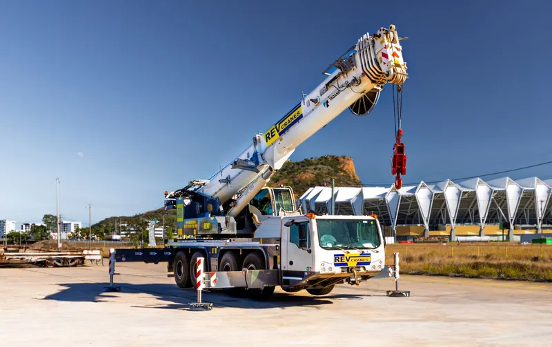 100T Tadano Terrain Crane Image